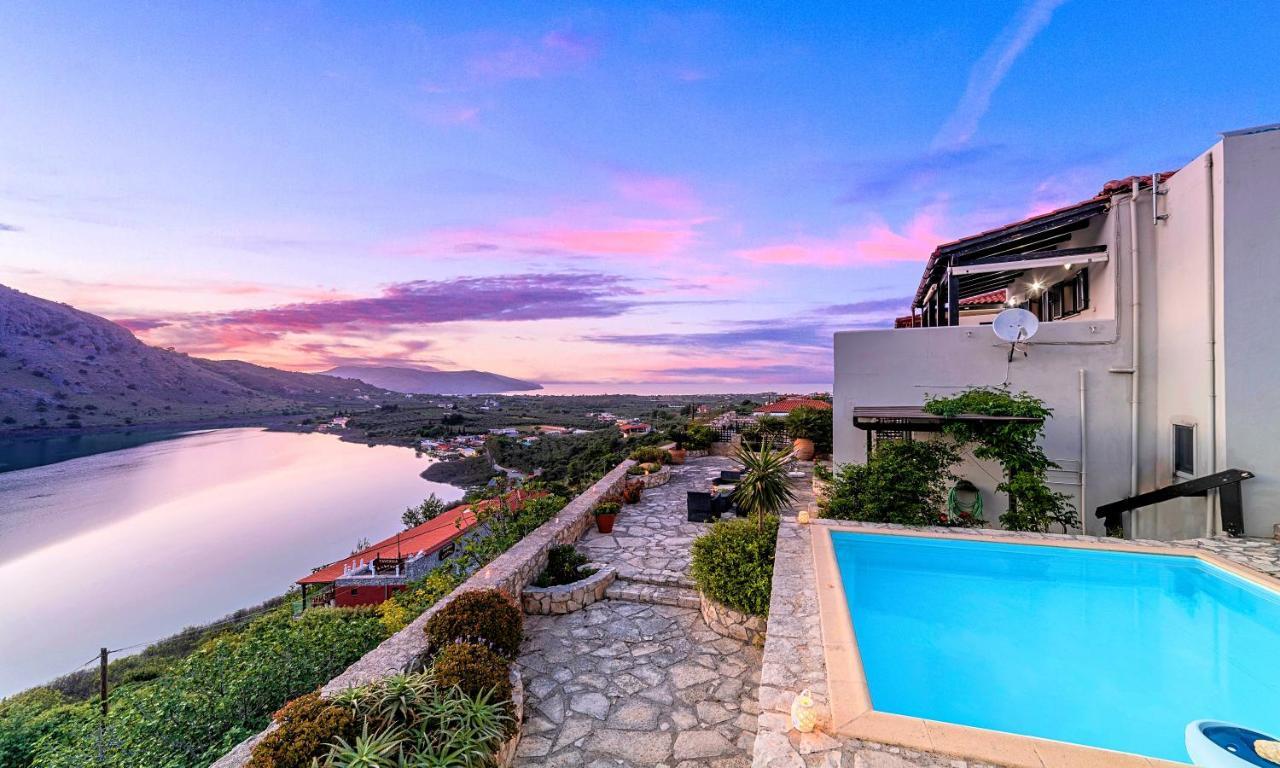 Du Lac Villas Kournas Экстерьер фото
